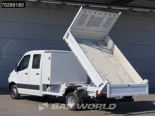 Mercedes-Benz Sprinter Mercedes Sprinter 514 CDI Open Laadbak met Kist Dubbel Cabine Dubbellucht 3,5t Trekhaak Airco Cruise Euro6 Pritsche Pickup Open Box 2m3 Airco Trekhaak Cruise control - afbeelding nr 2