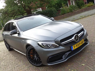 Mercedes-Benz C-Klasse Mercedes-Benz C-Klasse 63 AMG S V8 BI-Turbo 510PK / AMG Edition 1 / LED - afbeelding nr 2