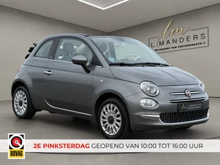 Fiat 500C 1.0 Hybrid Dolcevita 2022 GRIJS | Cabriolet | Leder | Airco