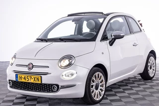 Fiat 500C Fiat 500C 1.0 Hybrid Star | NAVI | ECC | Half LEDER ✅ 1e Eigenaar - afbeelding nr 14