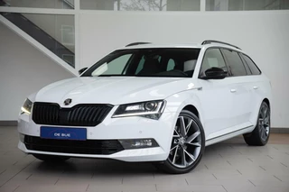 Škoda Superb Skoda Superb Combi 1.4 TSI ACT DSG|2e Eig|SportLine|Trekhaak|Schaalstoel|DAB|Xenon|Dealer Onderhouden - afbeelding nr 29