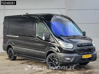 Ford Transit Ford Transit 165pk Automaat Black Edition 2025 model Dubbele schuifdeur L3H2 ACC 360camera Navi CarPlay Xenon Camera 11m3 Airco - afbeelding nr 1