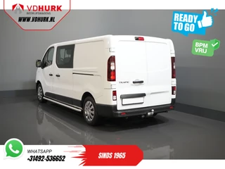 Renault Trafic Renault Trafic 2.0 dCi 120 pk L2 DC Dubbel Cabine BPM VRIJ! Ready2Go LED/ 2x schuifdeur/ Sidebars/ Carplay/ Climate/ Camera/ PDC/ Cruise/ Trekhaak - afbeelding nr 2