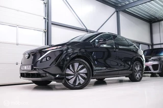 Nissan ARIYA Advance 66 kWh | 360 camera | navigatie | Halfleder | NAP NL auto | Rijklaarprijs | stoelverwarming |