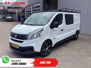 Fiat Talento Fiat Talento 1.6 MJ 125 pk L2 DC Dubbel Cabine EXPORT ONLY Airco/ Android/ Camera/ Imperiaal - afbeelding nr 8