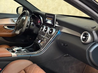 Mercedes-Benz C-Klasse Mercedes-Benz C-klasse Estate AMG 63 S | Keramisch | kuipstoelen | keyless | HUD | 360 camera - afbeelding nr 11