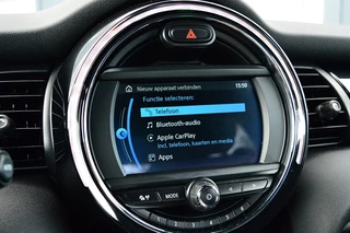 MINI Cooper Rijklaarprijs-Garantie Navigatie Led Sport Interieur 17 Inch Apple-Carplay Stuurverwarming - afbeelding nr 23