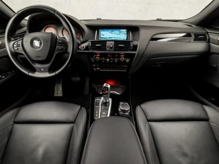 BMW X4 BMW X4 xDrive20i M Sport High Executive 184Pk Automaat (NAVIGATIE, M PAKKET, HARMAN/KARDON, GETINT GLAS, LEDEREN SPORTSTOELEN, STOELVERWARMING, XENON, PARKEERSENSOREN, ZWART HEMEL, NIEUWSTAAT) - afbeelding nr 6