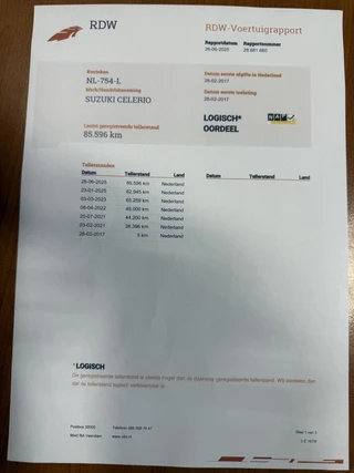 Suzuki Celerio Suzuki Celerio Airco 5-persoons Navi PDC 1.0 Dynamic Handsfree bellen Stootlijsten - afbeelding nr 22