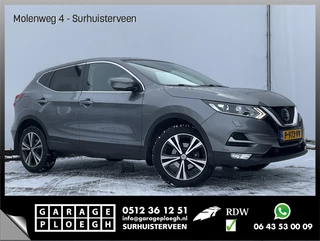 Nissan QASHQAI 1.3 DIG-T 141pk N-Connecta 360° Cam Navi Voll.Onderh. Hoge zit