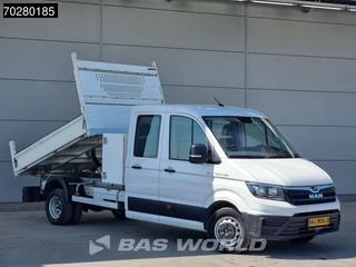 MAN TGE MAN TGE 5.120 Kipper met Kist Dubbel Cabine Dubbellucht 3,5t Trekhaak Navi Airco Cruise Camera Tipper Benne Kieper m3 Airco Dubbel cabine Trekhaak Cruise control - afbeelding nr 3