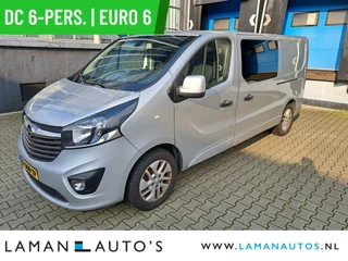 Opel Vivaro Opel Vivaro 1.6 CDTI 125pk L2H1 DC 6-pers. Innovation Executive | Dubbele Cabine Euro 6 CarPlay ECC Navi 2x Schuifdeur Metallic 17