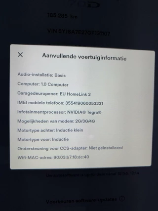 Tesla Model S Tesla Model S 70D Autopilot Stoelverwarming MET ACCUTEST - afbeelding nr 55