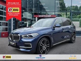 BMW X5 XDRIVE45E XLINE LEDER/PANO-DAK/360CAM/LUCHTVERING/ELEK-KLEP/STOELVERW