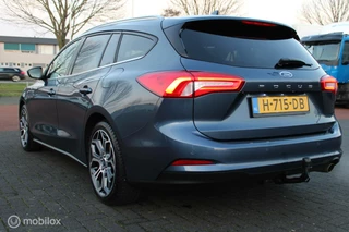 Ford Focus Ford Focus Wagon 1.0 EcoBoost 125 PK Titanium Business, Trekhaak, Stoel-stuurverwarming, 18 Inch LMV, Donker glas, Pdc voor + achter, Navi, App connect, Cruise, Clima - afbeelding nr 7