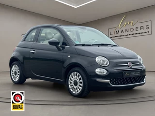 Fiat 500C 0.9 TwinAir T Lounge 2018 ZWART | Cabrio | Benzine | 3-deurs | D