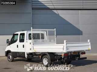 Iveco Daily Iveco Daily 35C16 3.0L Special Edition Open Laadbak met Kist Dubbel Cabine Dubbellucht 3,5t Trekhaak Airco Cruise Euro6 Pritsche Pickup Open Box 2m3 Airco Trekhaak Cruise control - afbeelding nr 2