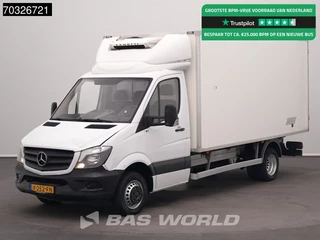 Mercedes-Benz Sprinter 516 CDI Euro6 Koelwagen Zijdeur Airco Camera Euro6 Bakwagen Gekoeld Koel Koeler Kühl Kühler Kühlwagen Kühlkoffer Airco