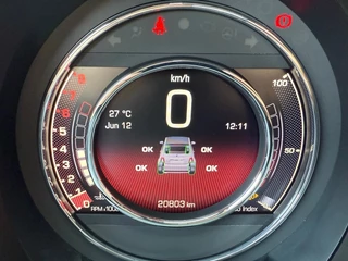 Fiat 500C Fiat 500C 1.0 HYBRID CABRIO SPORT NAVI CLIMA CRUISE CARPLAY PDC LMV - afbeelding nr 21