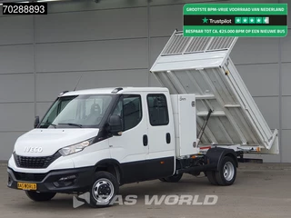 Iveco Daily Iveco Daily 35C16 3.0L Open Laadbak met Kist Dubbel Cabine Dubbellucht 3,5t Trekhaak Airco Euro6 Pritsche Pickup Open Box 2m3 Airco Trekhaak - afbeelding nr 1