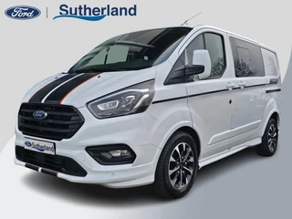 Ford Transit Custom Ford Transit Custom 320 2.0 TDCI L1H1 Sport DC 185pk Automaat | Dubbele Cabine | Marge BTW vrij | Adaptive Cruise Control | Achteruitrijcamera |  Dubbele Schuifdeur incl. privacy glass | Trekhaak - afbeelding nr 1