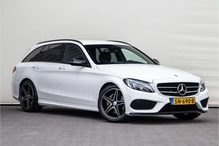 Mercedes-Benz C-Klasse Mercedes-Benz C-Klasse Estate 200 AMG Nightpakket, Burmester, Leder, Trekhaak - afbeelding nr 8