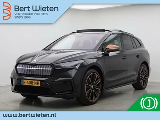 Škoda Enyaq iV 80 Founders Edition Black Tech Comfort Plus SOH 93% | Trekhaak |