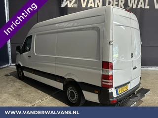 Mercedes-Benz Sprinter Mercedes-Benz Sprinter 316 CDI 164pk L2H2 inrichting Euro6 Airco | 2800kg Trekhaak | Cruisecontrol | Chauffeursstoel Parkeersensoren, multifunctioneel stuurwiel - afbeelding nr 2