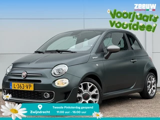 Fiat 500 1.0 Hybrid 70 PK Sport | Navi | Carplay | Clima | "Matt Groen" |