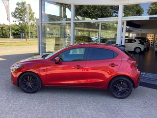 Mazda 2 Mazda 2 1.5 Skyactiv-G SkyLease NL-Auto, Dealer Ond., Airco, Navigatie, Cruise Controle, USB Audio, Lichtmetaal Black, A. Spoiler - afbeelding nr 5