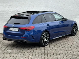 Mercedes-Benz C-Klasse Mercedes-Benz C-klasse 300 e AMG Line Adaptive cruise control Climate control Navi Apple / Android Leder/Alcantara - afbeelding nr 15