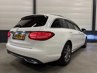 Mercedes-Benz C-Klasse PANO/LED/H.LEER SP.STOEL/SFEER/LANE-ASSIST/ELECTR.A.KLEP/NAVI/BLUETOOTH/CRUISE/PRIVACY/PARKEERSENSOREN/NET NIEUWE APK - afbeelding nr 7