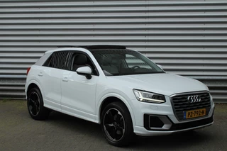 Audi Q2 Audi Q2 1.4 TFSI 150pk CoD Sport Automaat NL-Auto NAP Panoramadak Clima Cruise Navi PDC 17