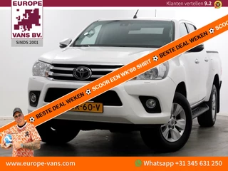 Toyota Hilux 2.4 D-4D-F 150pk E6 4WD 4x4 Double Cab Automaat 08-2019