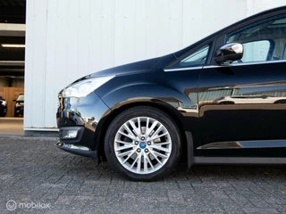 Ford C-MAX Ford C-Max 1.5 Titanium|Stuur.Stoel verw|AUT|Navi|Airco|Zeer nette auto - afbeelding nr 8